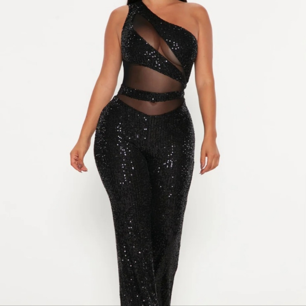 Sequin Jumpsuit